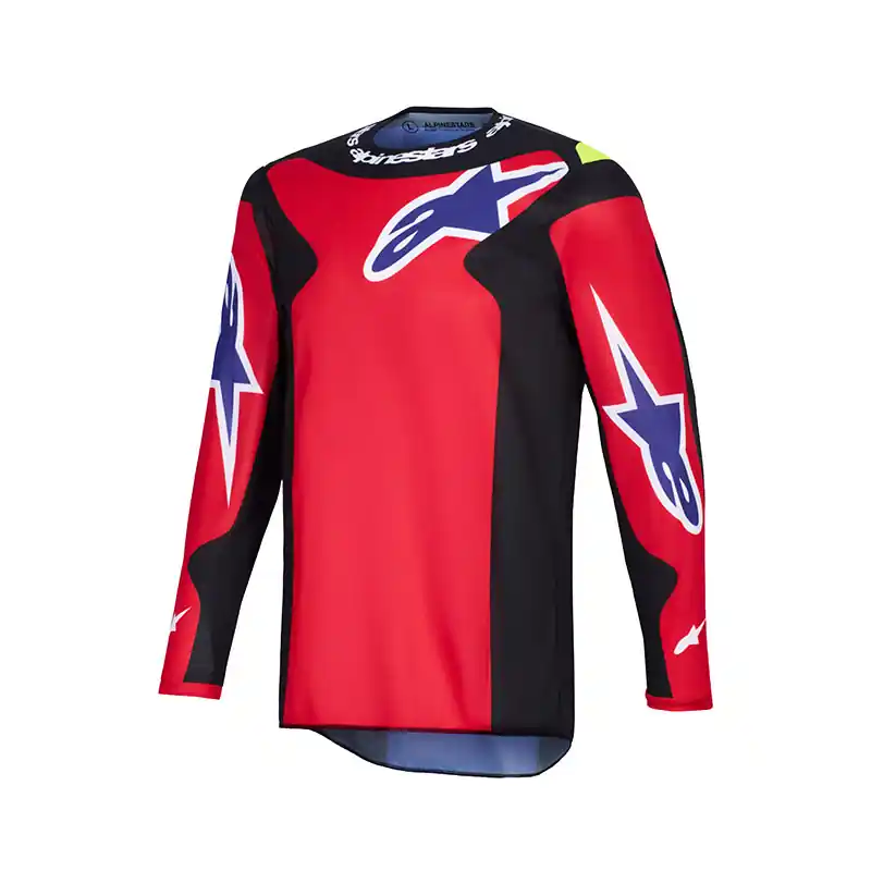 Economico Maglia Alpinestars Fluid Grid 2026 rosso-2XL