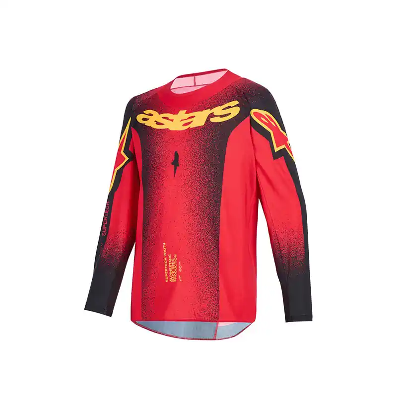 Maglia Alpinestars Youth Supertech Scenz rosso-S Economico