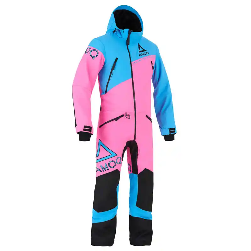 Tuta Donna Amoq Eclipse V2 rosa cielo blu-S Consegna Rapida