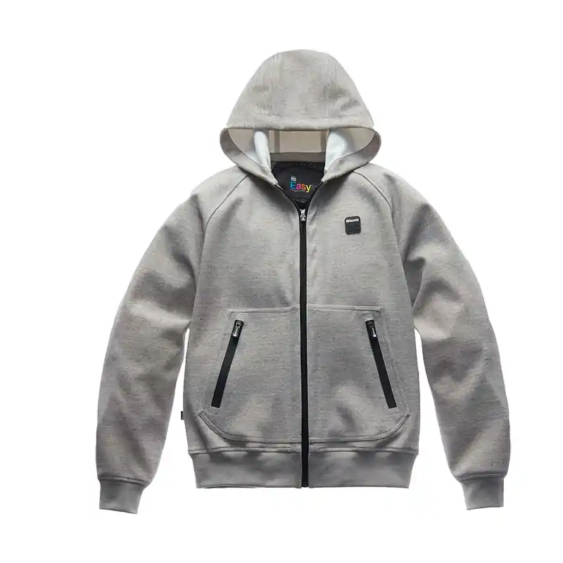Giacca Blauer Easy Man Hoody Luna Melange blu-M Super Prezzo
