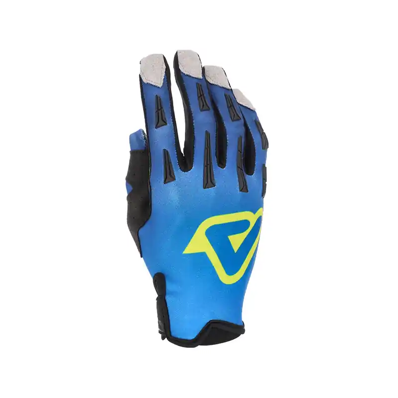 Professionale Guanti Acerbis MX X-P 2.0 blu giallo-S