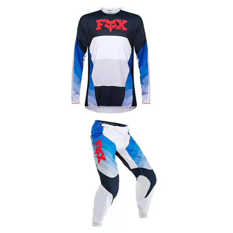 Completo Fox 360 Fade bianco blu-M-30 Affare