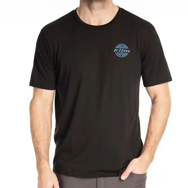 Soddisfatti O Rimborsati T Shirt Klim Live To Ride Tri Blend nero-S
