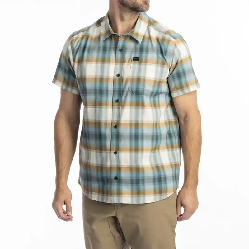 Klim Nero Stretch Shirt blu marrone-S Offerta