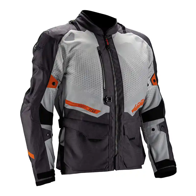 Giacca Leatt ADV FlowTour 5.5 V25 iron-XS Offerta Limitata