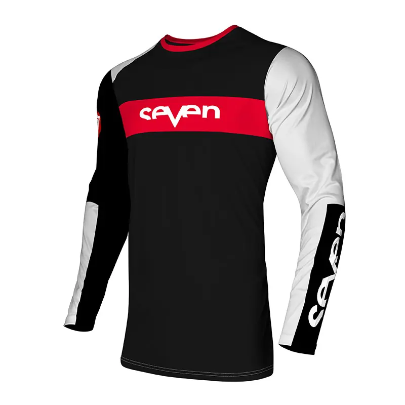 Maglia Seven MX Vox 25.1 Fracture nero bianco-M Offerta Del Giorno