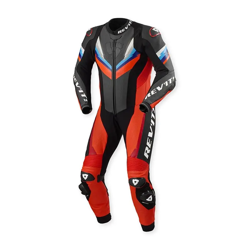 Tuta Intera Rev'It Quantum 3 rosso fluo-46 Affare