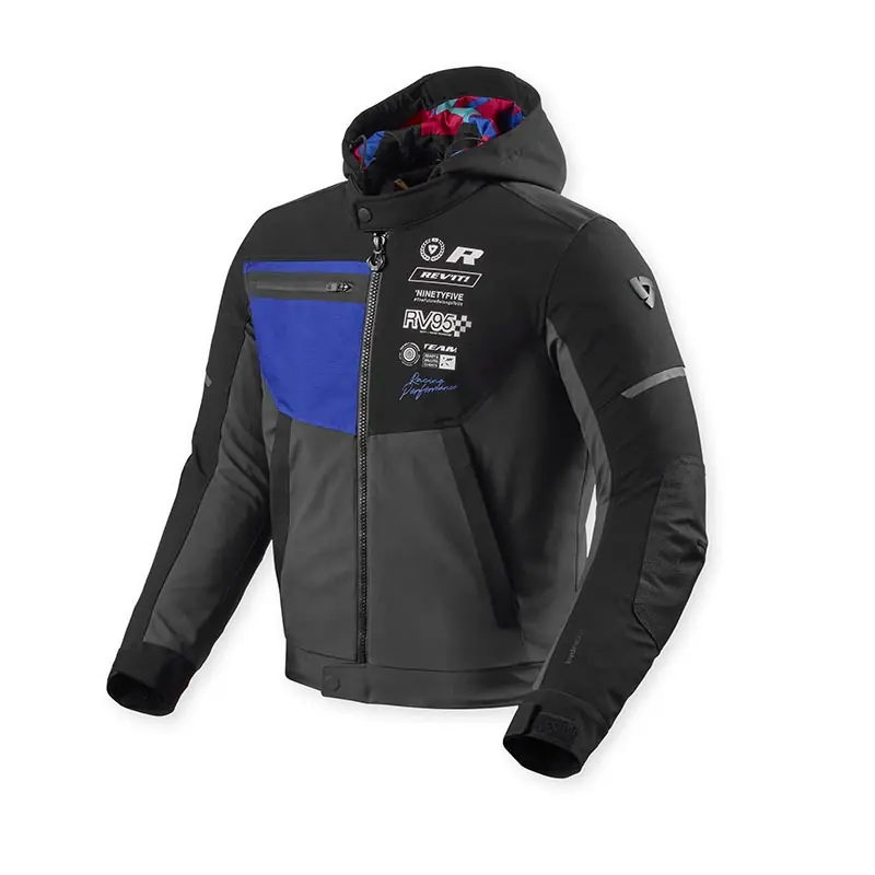 Giacca Rev'It Haste H2O nero blu-S Offerta