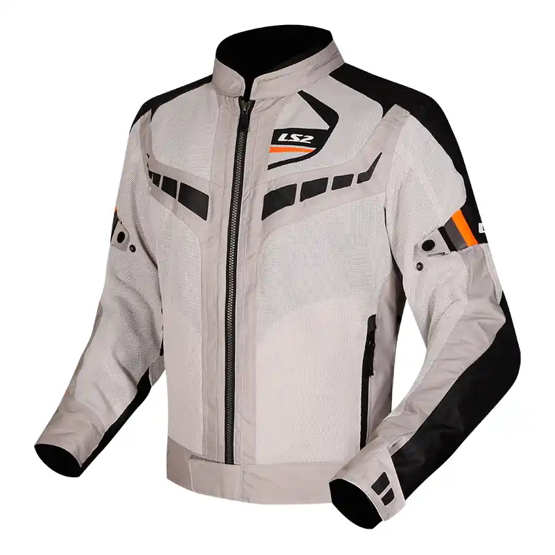 Scelto Dai Clienti Giacca LS2 Garda Air grigio arancio-S