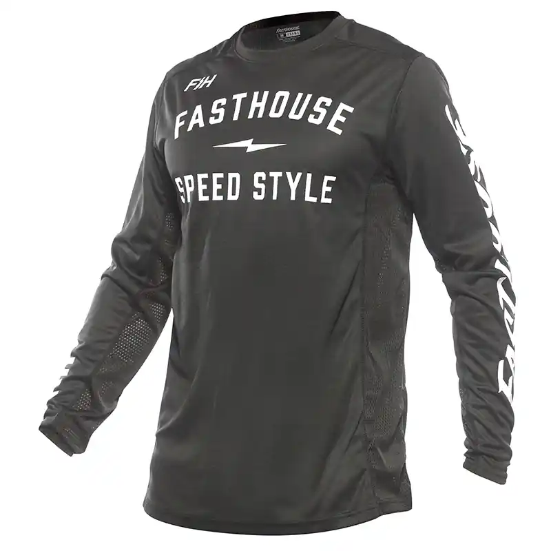 Maglia Fasthouse Grindhouse 24.2 Grit nero-2XL Offerta