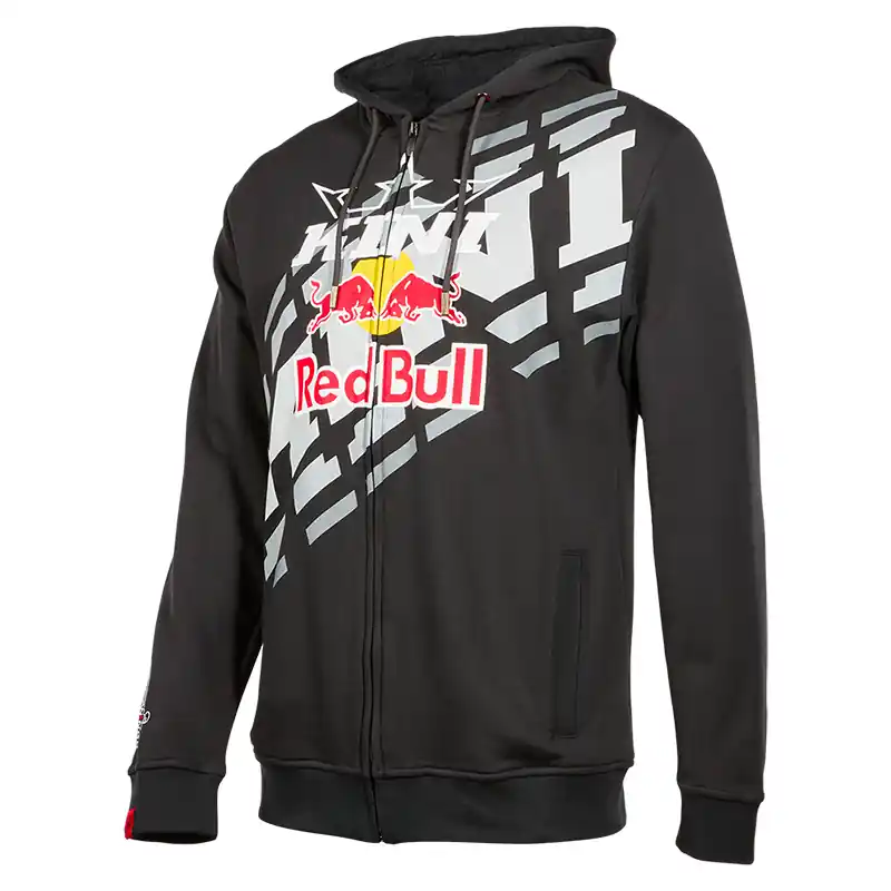 Professionale Felpa Kini Red Bull ST Zip 1.0 antracite-S