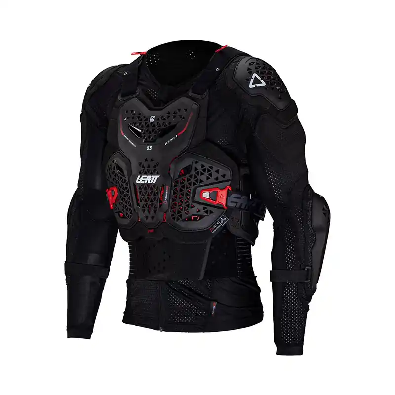 Corpetto Leatt 5.5 Evo nero-S Promo Stagionale