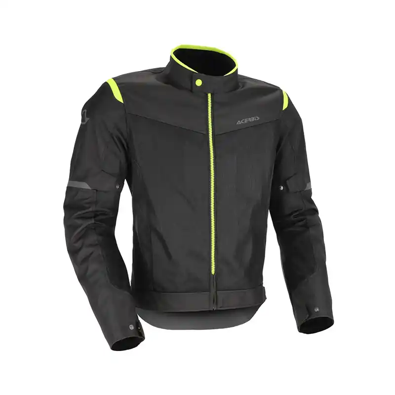 Giacca Acerbis CE Ramsey Vented 2.0 nero giallo-S Spedizione Espresso