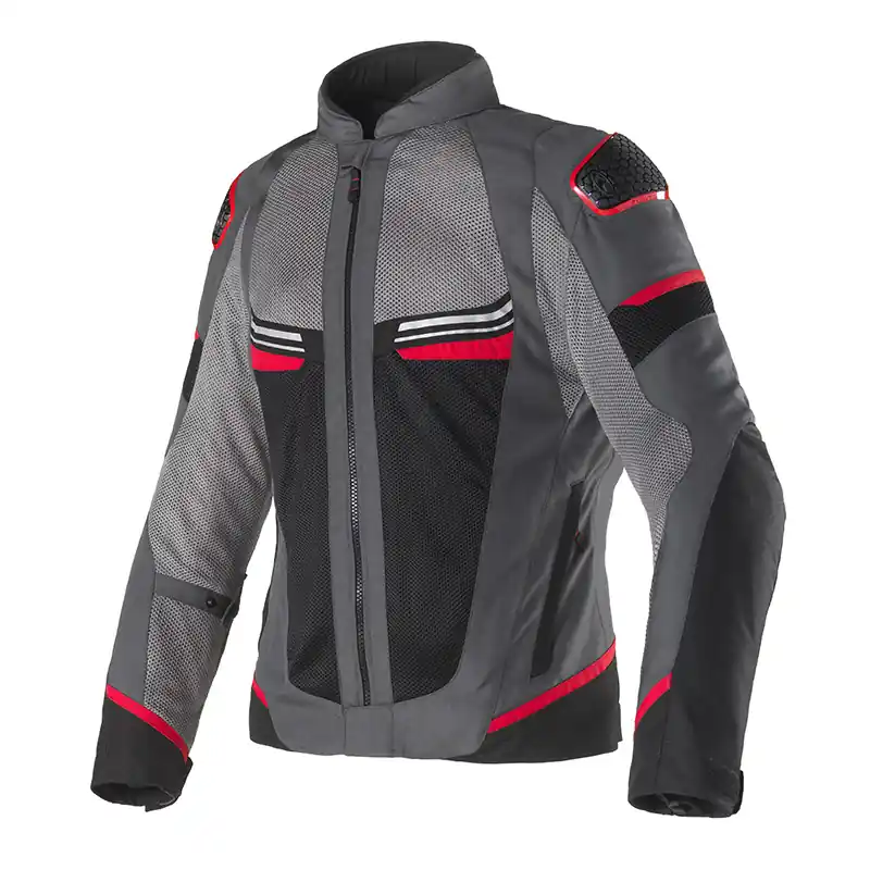 Giacca Clover Airjet 6 grigio scuro rosso-S Ultima Occasione