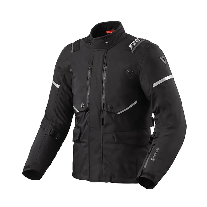 Direttamente Dal Produttore Giacca Rev'It Vertical GTX nero argento-M