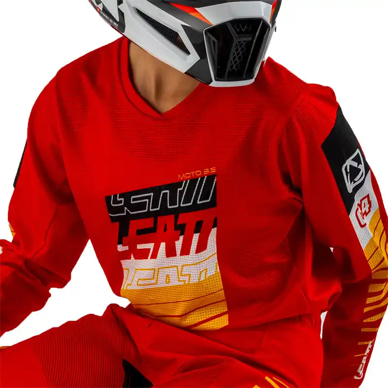 Offerta Limitata Completo Leatt 3.5 Mini V.25 rosso-XXS