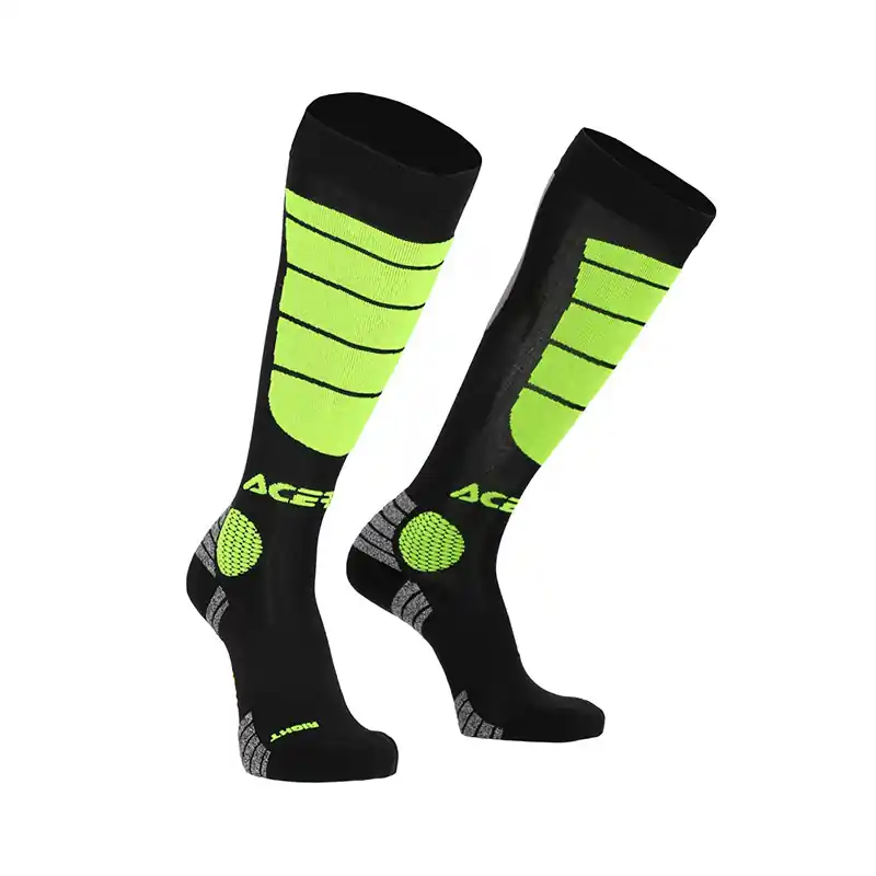 Promozione Calze Acerbis Mx Impact nero giallo-S/M
