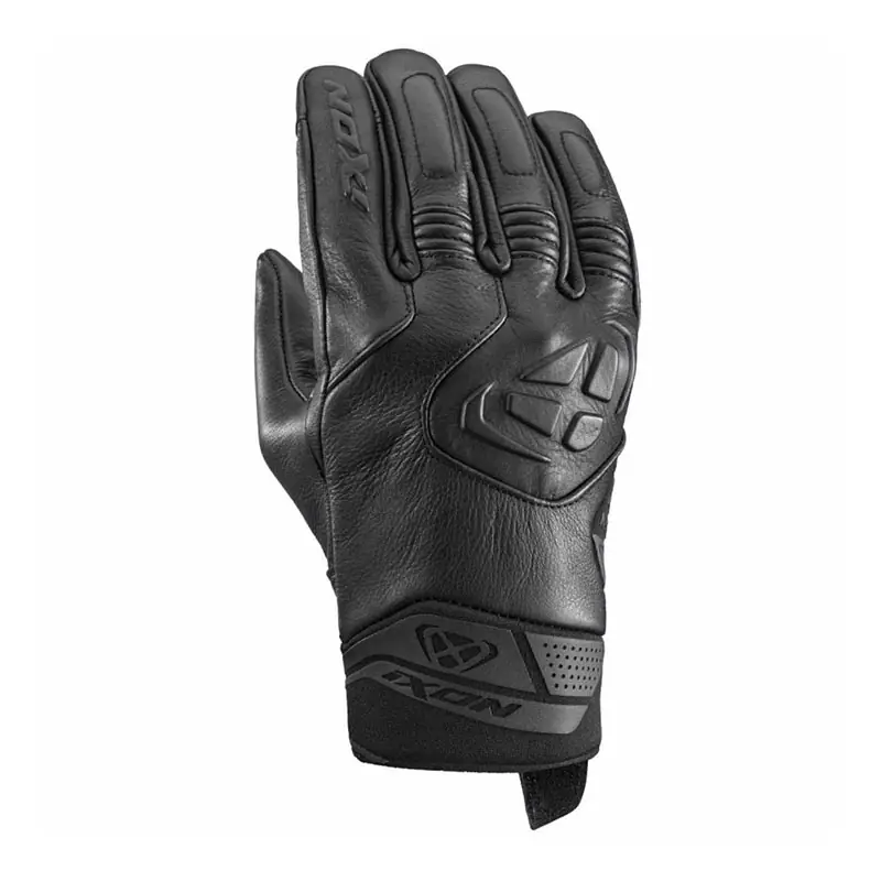 Promozione Guanti Pelle Ixon Mig 2 nero-S