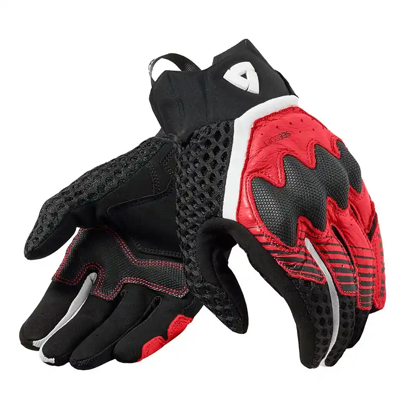 Guanti Rev'it Veloz rosso-2XL Sconto