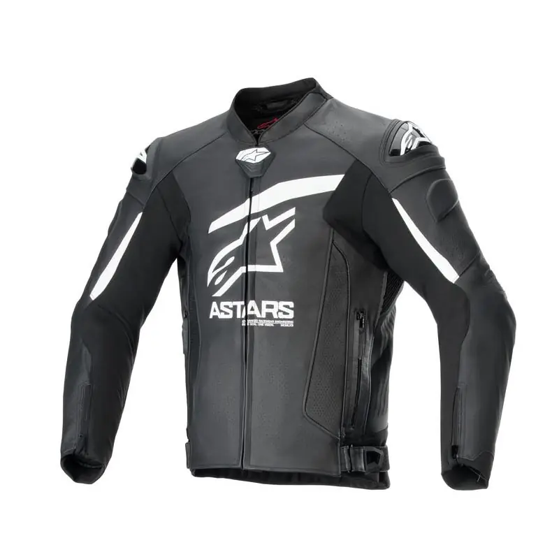 Affare Giacca Pelle Alpinestars GP Plus R V4 Airflow bianco-48