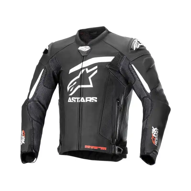 Giacca Alpinestars Gp Plus R V4 Rideknit nero bianco-48 Solo Oggi