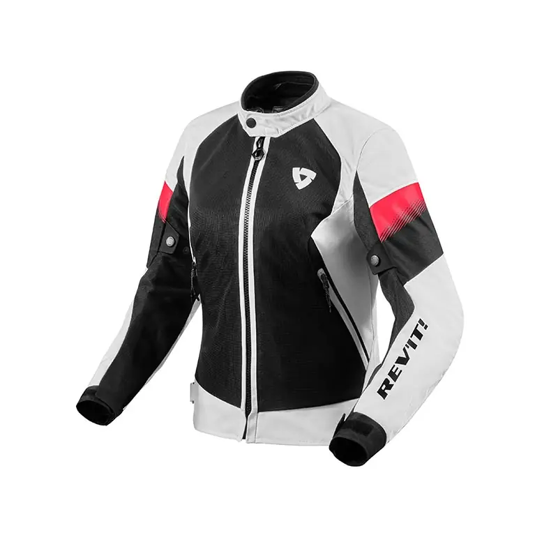 Prezzo Scontato Giacca Donna Rev'It Control Air H2O bianco nero-EU-44