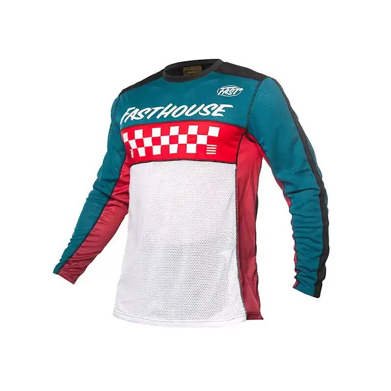 Professionale Maglia Fasthouse Grindhouse Waypoint 24.1 marine-S