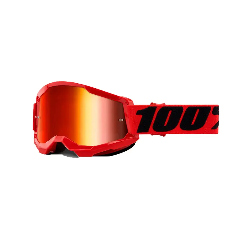Offerta Speciale Maschera 100% Strata 2 Rosso specchiato rosso-