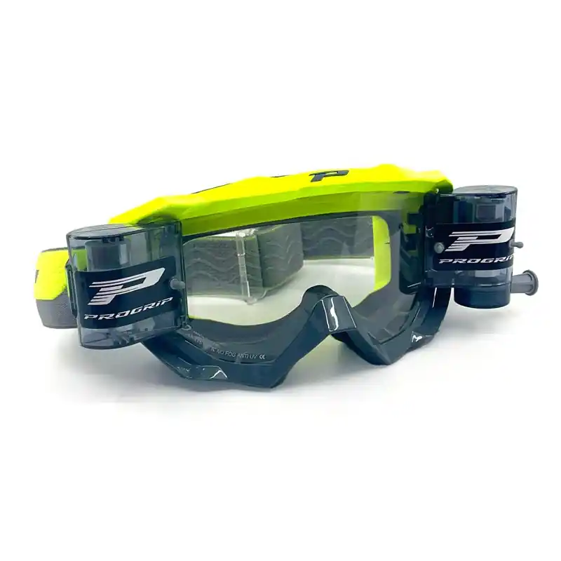 Promozione Maschera Progrip 3200 RO Roll Off giallo fluo-