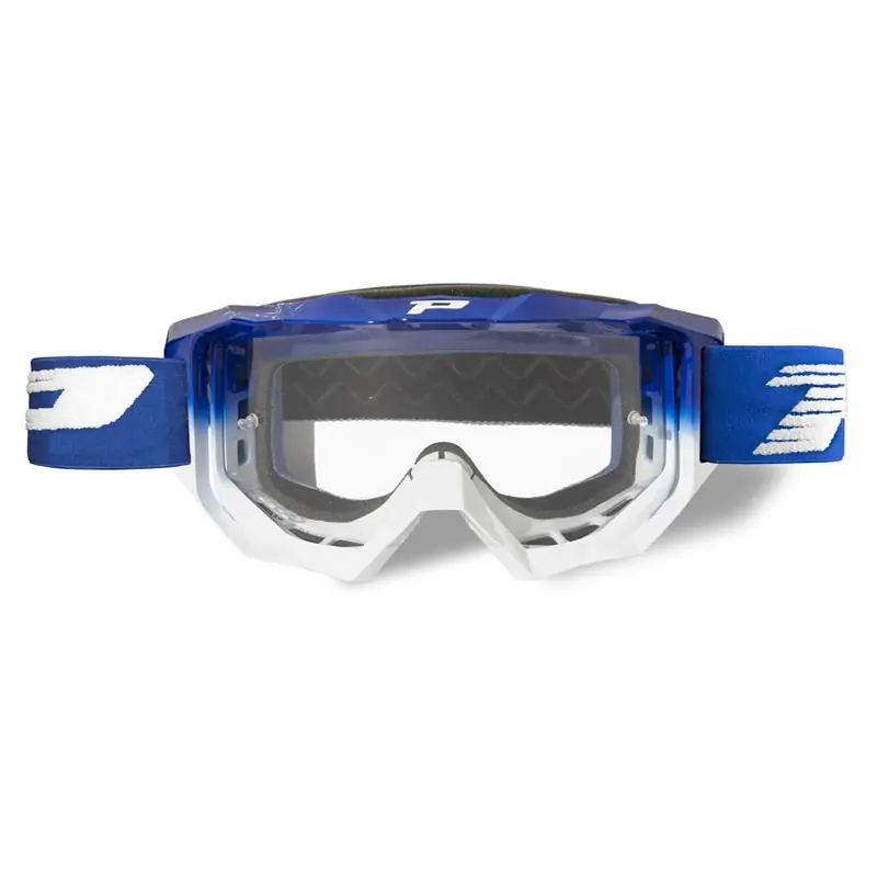 Maschera Progrip 3200 Light Sensitive blu bianco- Occasione