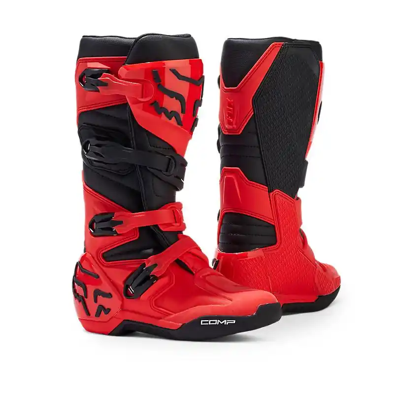 Offerta Limitata Stivali Fox Youth Comp rosso fluo-6