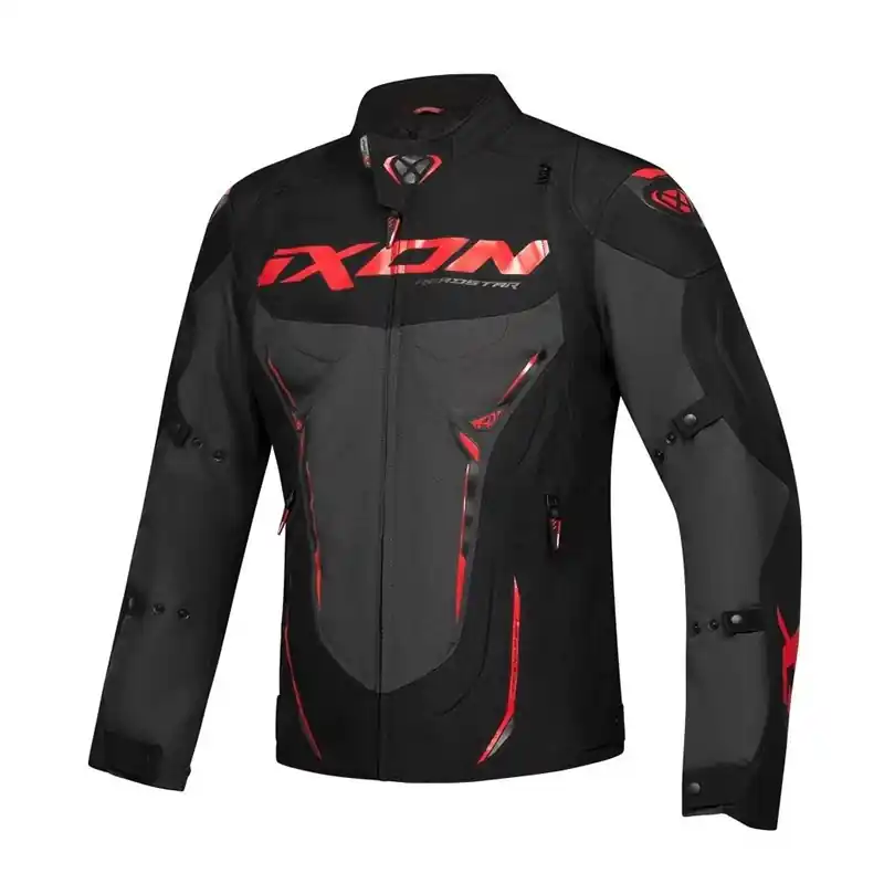 Popolare Giacca Ixon Roadstar nero rossa-L