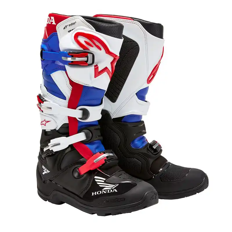 Stivali Alpinestars Honda Tech 7 Enduro Drystar bianco-5 Prezzo Conveniente