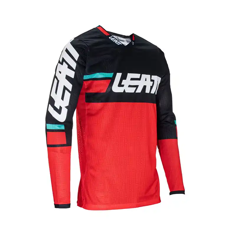 Offerta Lampo Maglia Leatt 4.5 X-Flow 2024 rosso-XL