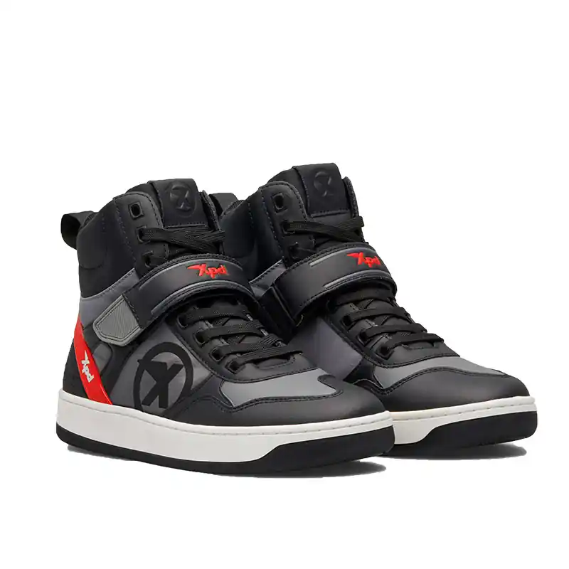 Vendita Finale Scarpe XPD Moto Pro Sneakers antracite rosso-36