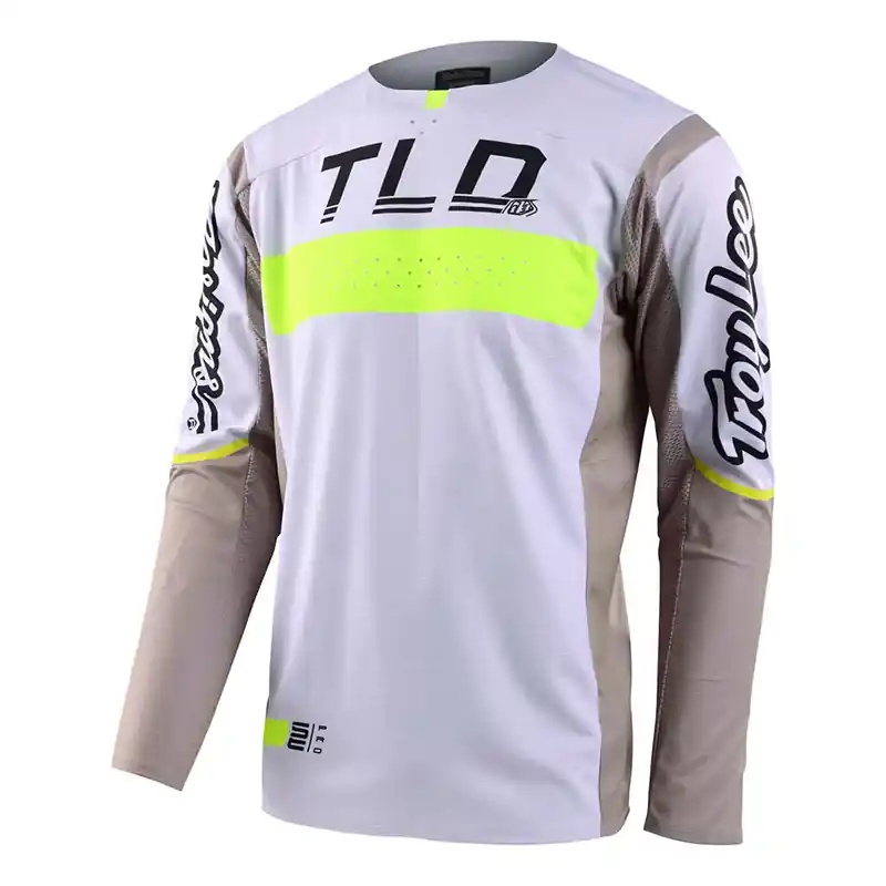 Compra Adesso Maglia Troy Lee Designs Se Pro Grid grigio-S