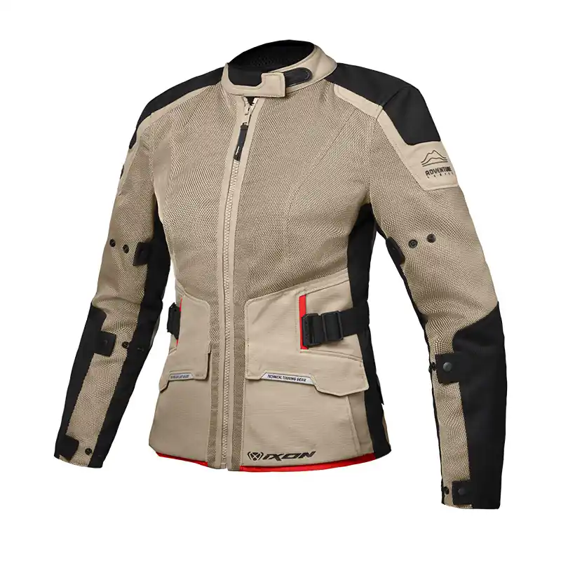Prezzo Scontato Giacca Donna Ixon M-Njord sabbia nero rosso-XS