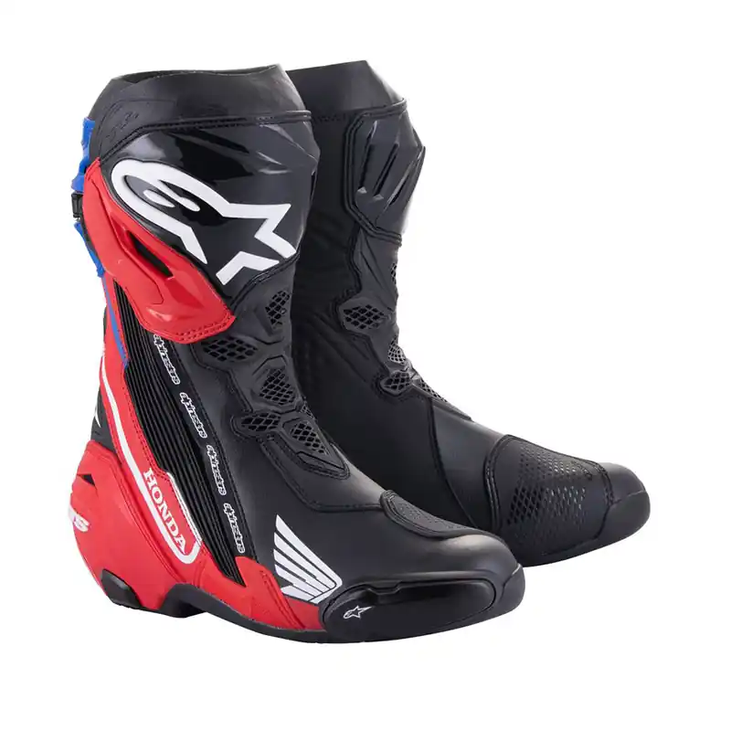 Nuova Collezione Stivali Alpinestars Honda Supertech R rosso blu-42