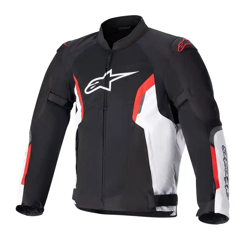 Giacca Alpinestars Ast Air V2 nero bianco rosso-S Bestseller