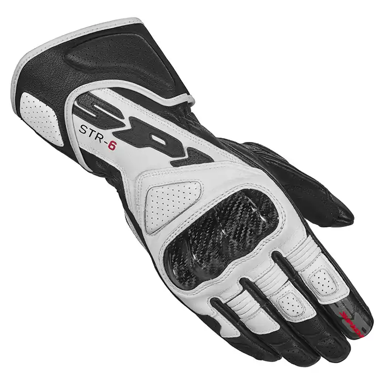 Guanti Spidi STR-6 nero bianco-L Affare