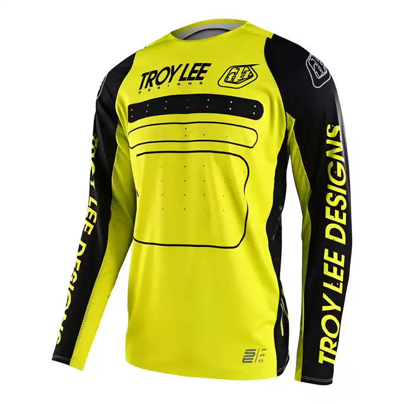 Esclusivo Maglia Troy Lee Designs Se Pro Drop In giallo-S