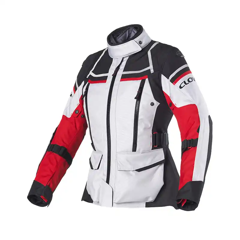 Giacca Donna Clover Outland 2 WP grigio rosso-S Spedizione Espresso