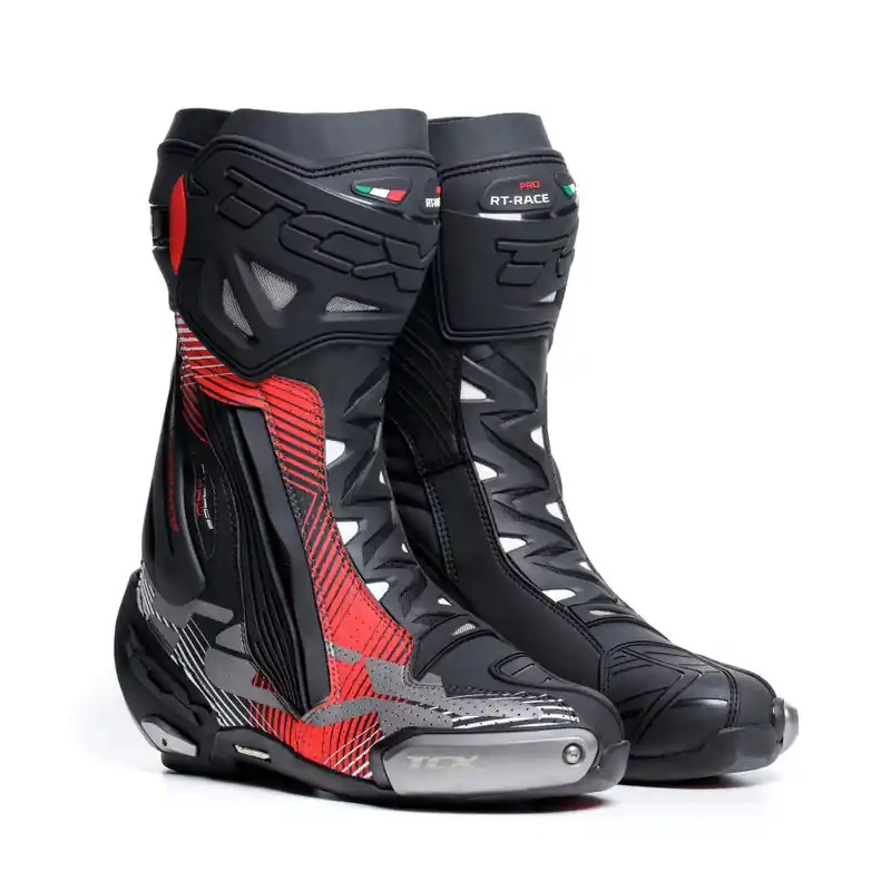 Novità Stivali Tcx RT-Race Pro Air nero rosso bianco-39