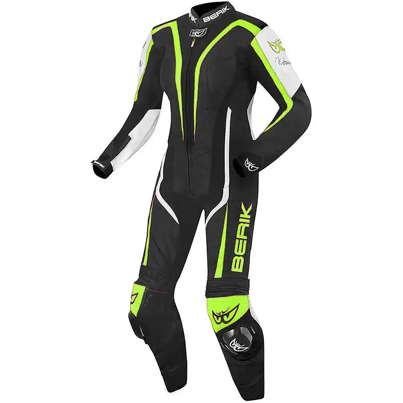 Tuta Donna Berik Professional 2.0 nero giallo bianco-38 Pagamento Sicuro