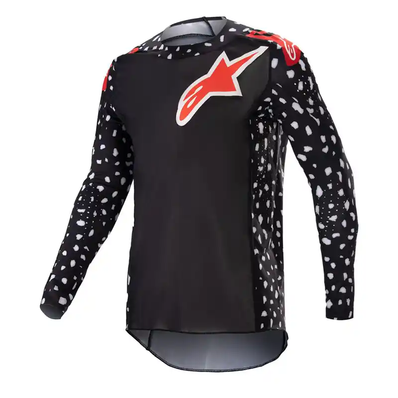 Maglia Alpinestars Supertech North 2023 nero-XL Reso Gratuito