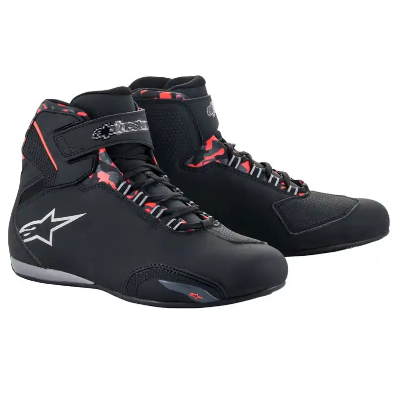 Ultima Occasione Alpinestars Sektor Waterproof grigio rosso fluo-6