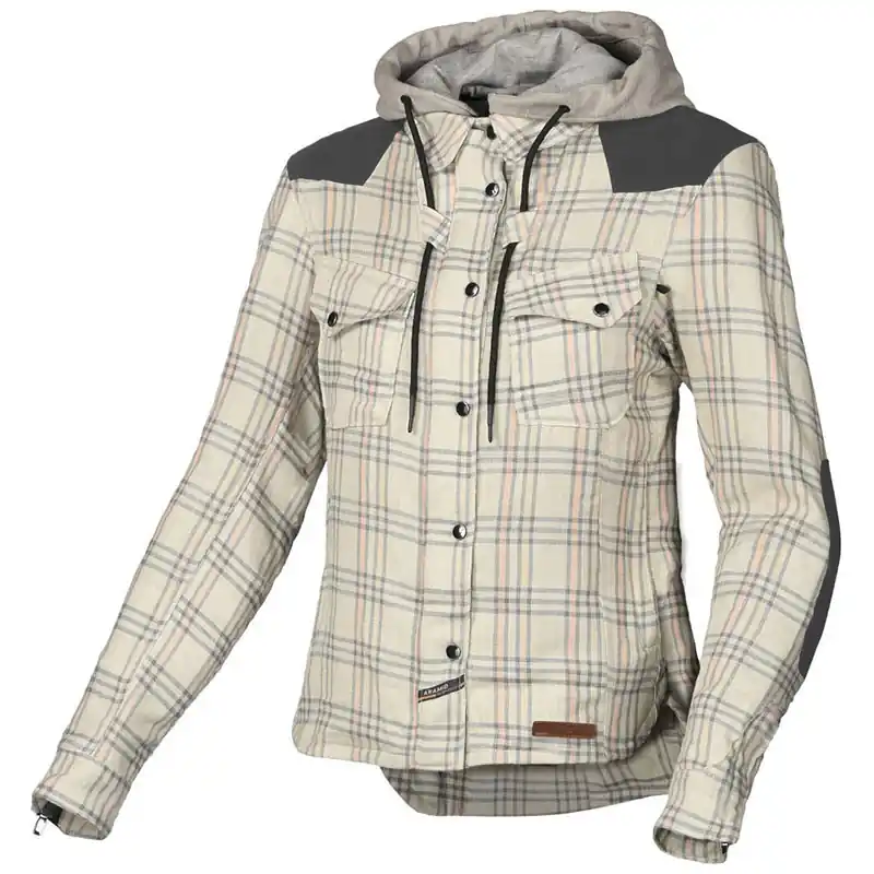 Offerta Lampo Giacca Donna Macna Inland beige marrone rosa-XS