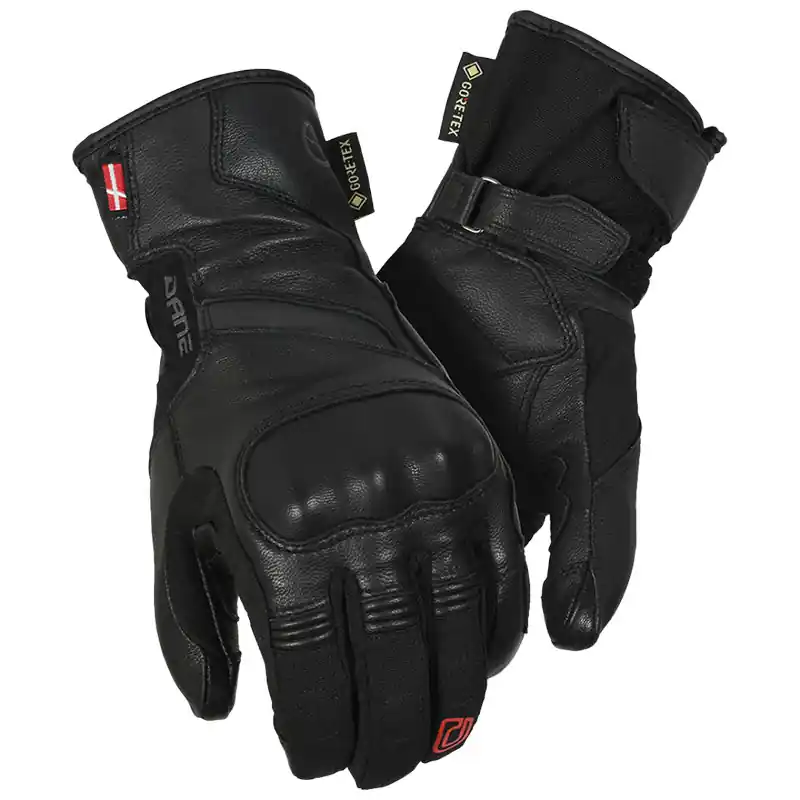 Guanti Donna Dane Kirsa nero-M-LONG Promozione