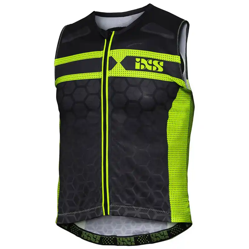 Prezzo Conveniente Gilet Protettivo IXS RS-20 nero verde-XS