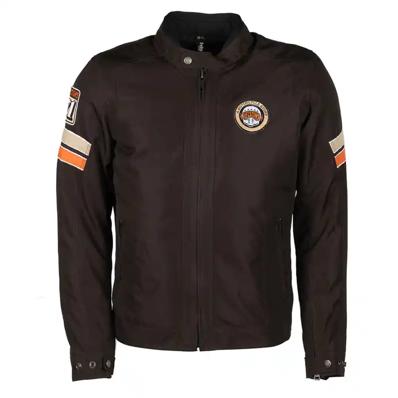 A Buon Prezzo Giacca Helstons Elron marrone arancio beige-M